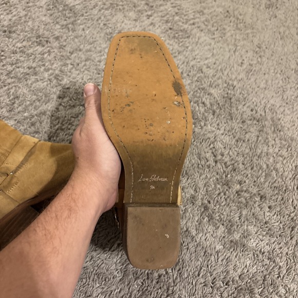 Sam Edelman Bellamie Ankle Boot Camel Women's Size 7.5M - Picture 7 of 7